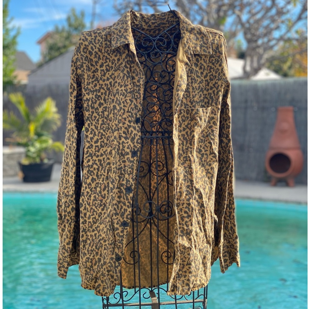 Cheetah Print Shirt